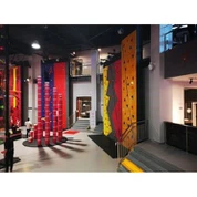 Fedett üvegszálas mászófal