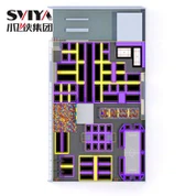 Beltéri játszótér Trambulin park